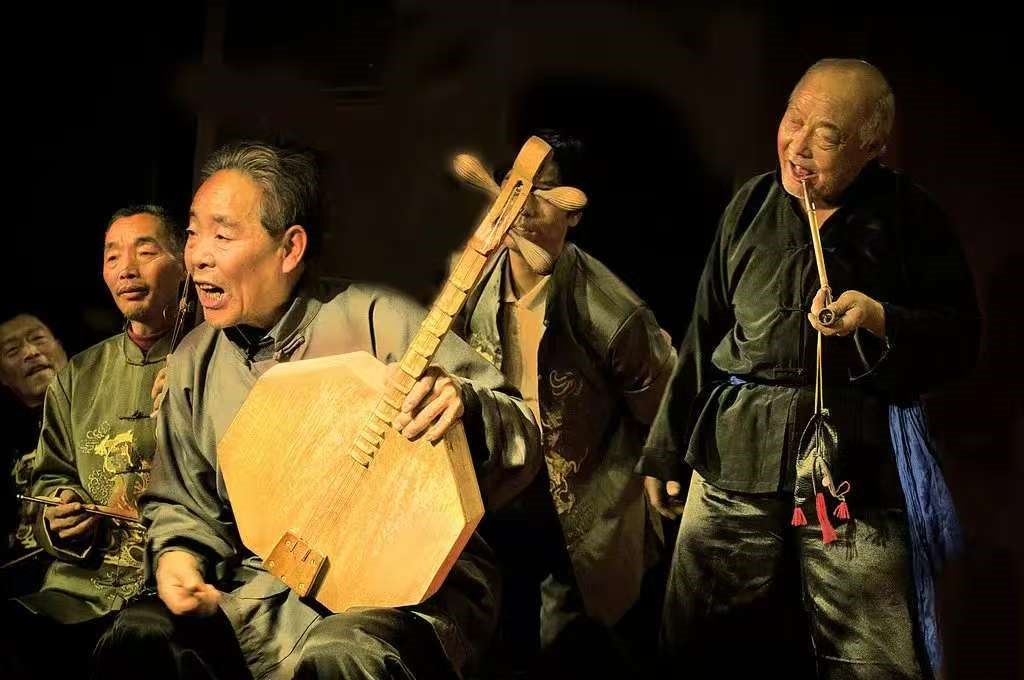 华阴老腔表演